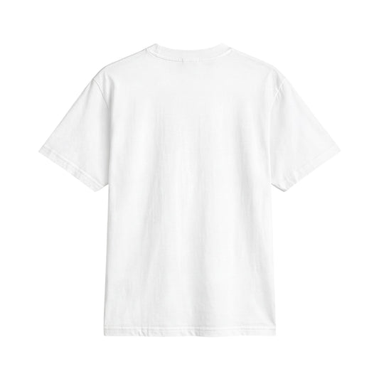 Minimalist Stamped Camera Pattern Cotton T-Shirt