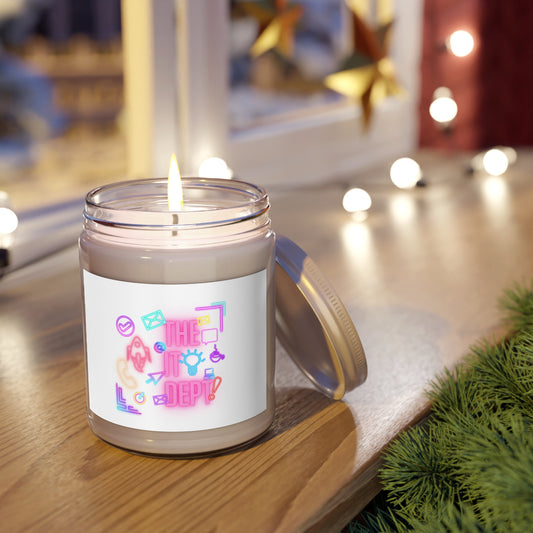 Scented Soy Candles with White Lid, 9oz