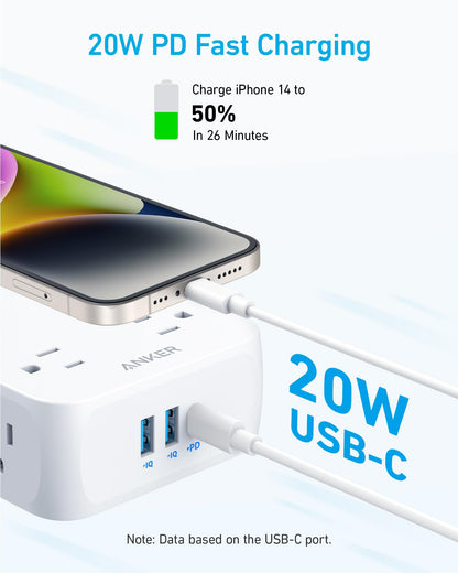 Anker 341 USB Power Strip (11-in-1)