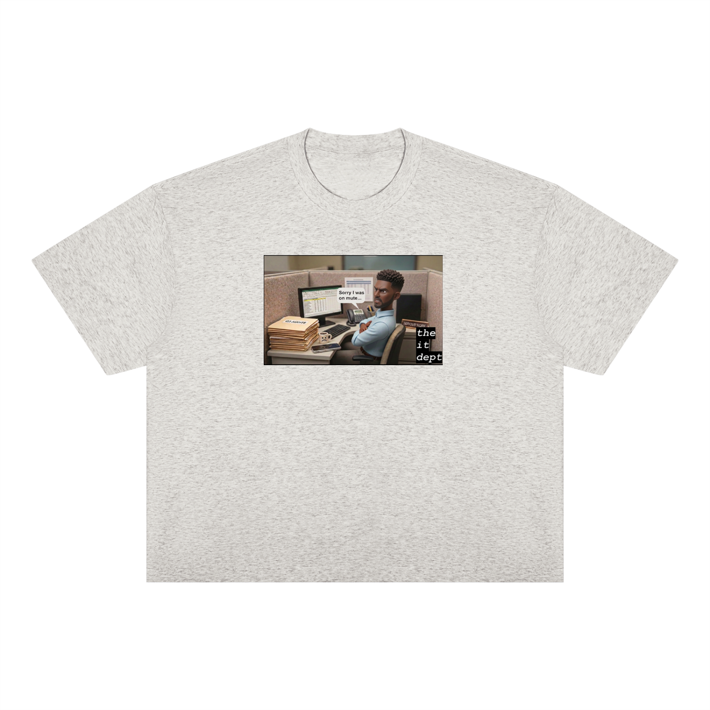 the IT dept Unisex Boxy Drop Shoulder T-Shirt