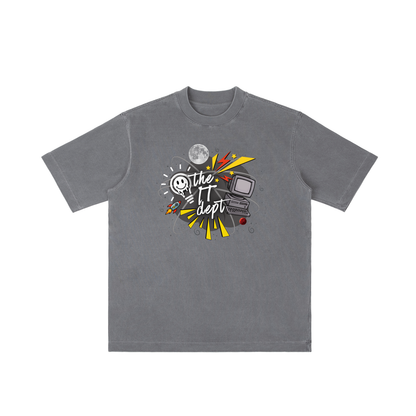 Vintage Wash Drop Shoulder T-shirt