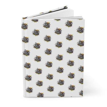 Hardcover Journal — Vintage Camera Pattern Notebook for Photographers & Creatives