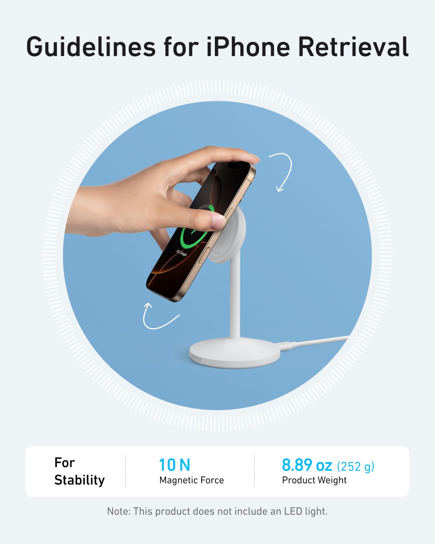 Anker MagGo Wireless Charger (Stand)