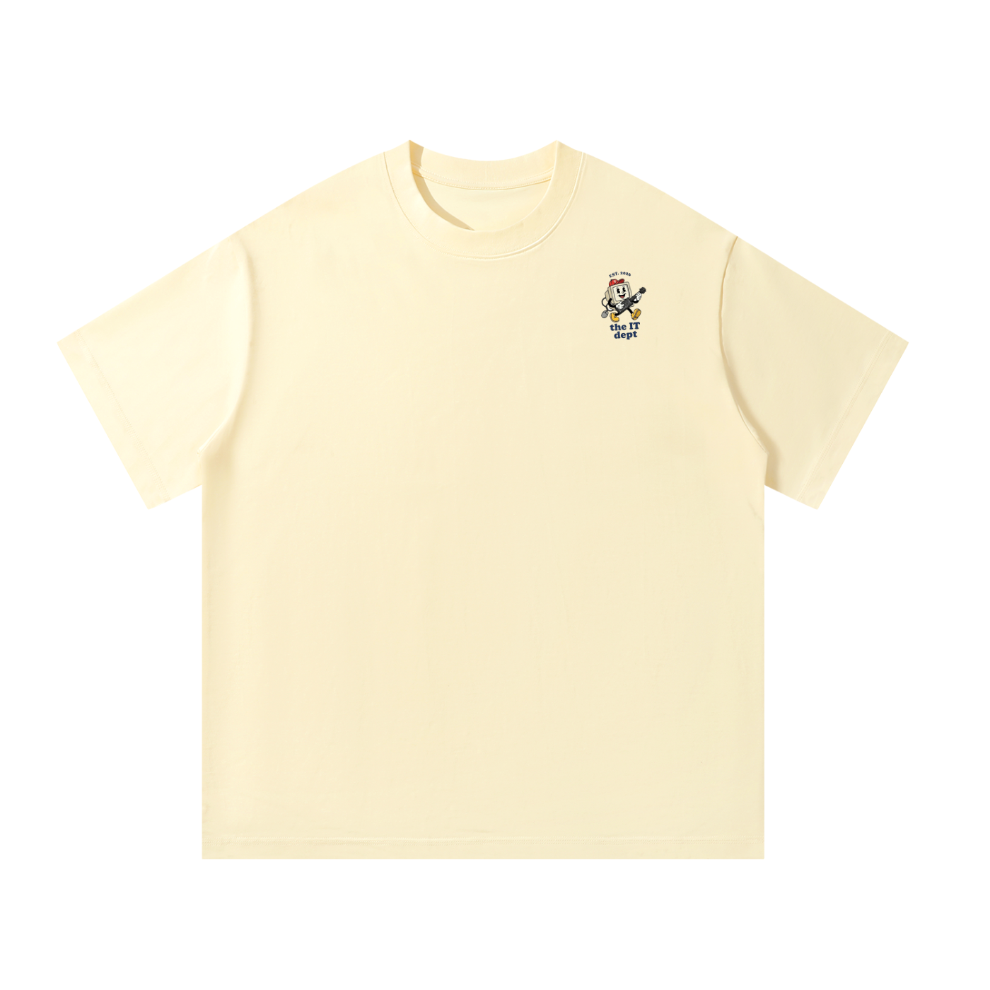 vintage PC rockstar unisex oversized t-shirt