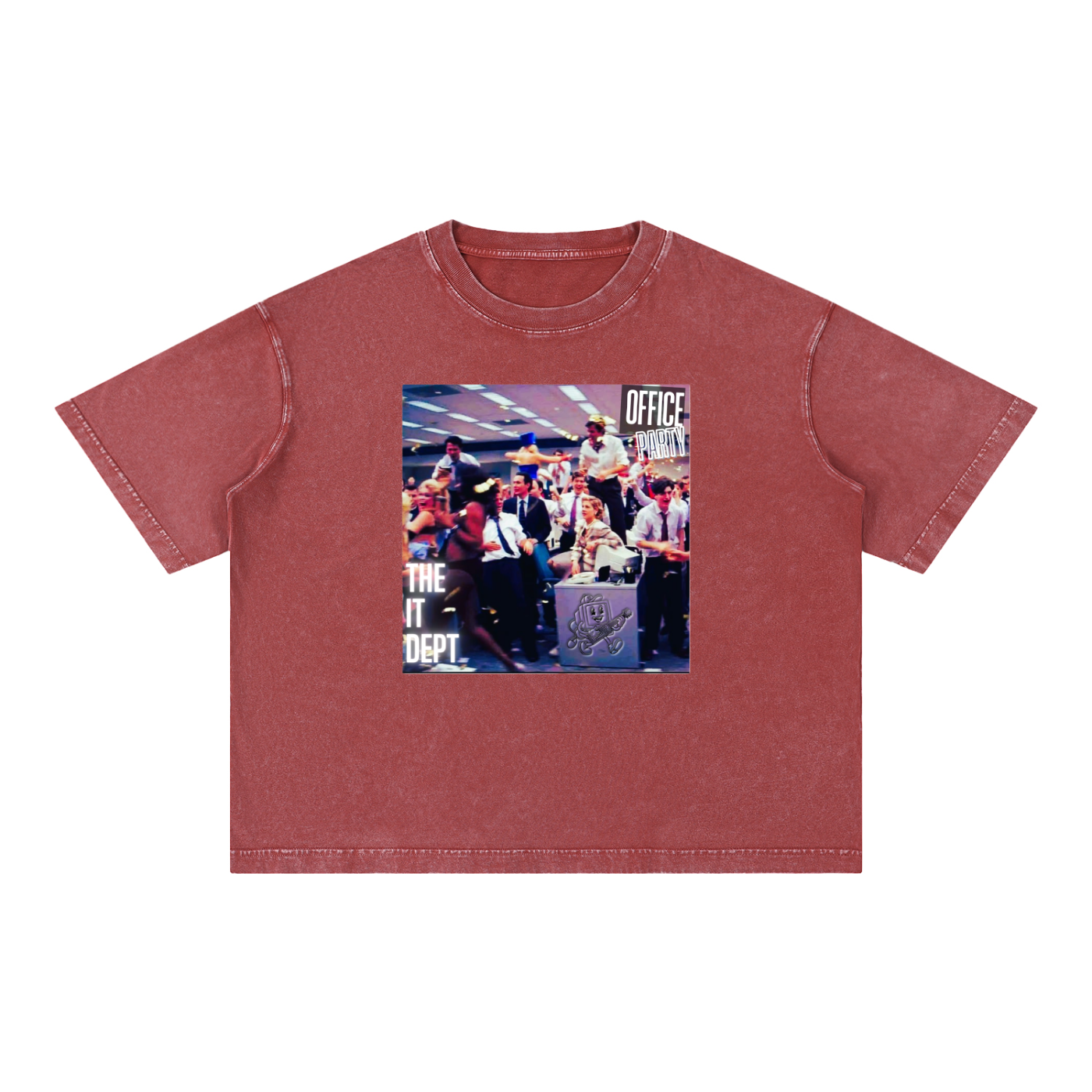 the IT dept Mineral Wash Boxy Oversized T-Shirt