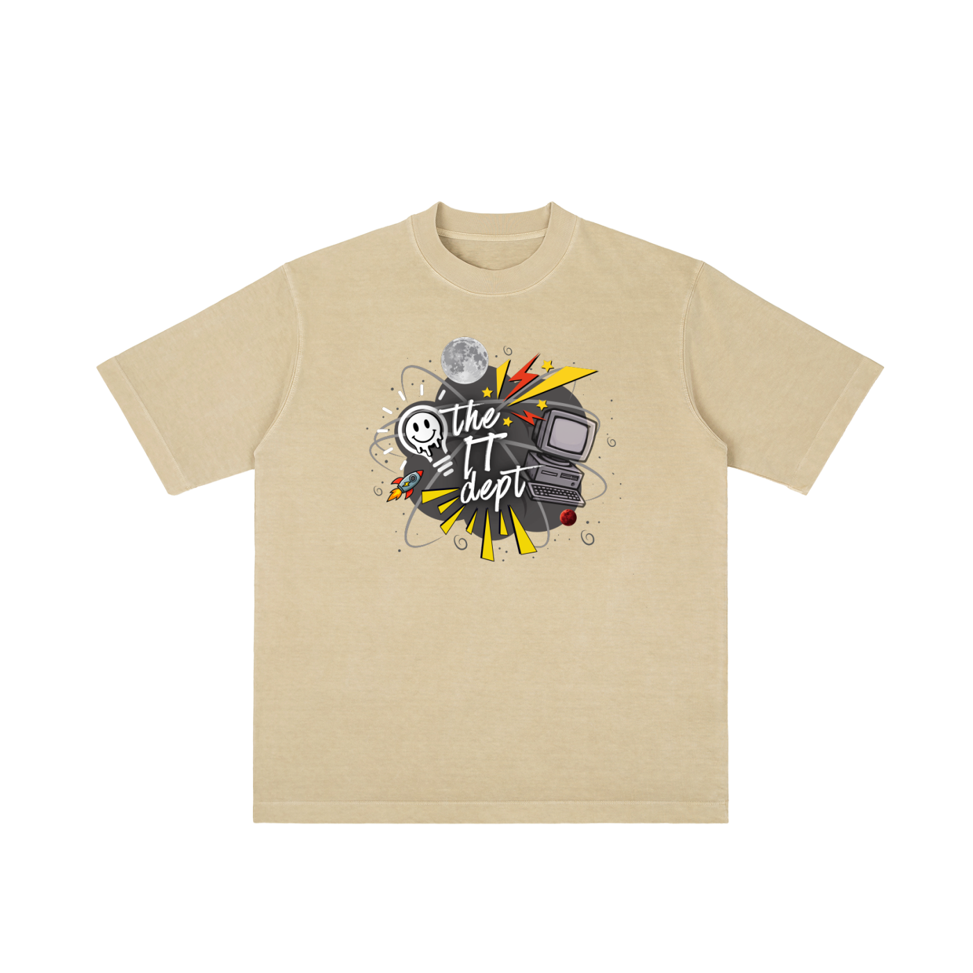 Vintage Wash Drop Shoulder T-shirt