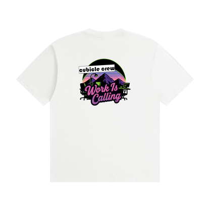 the it dept work is calling unisex tee