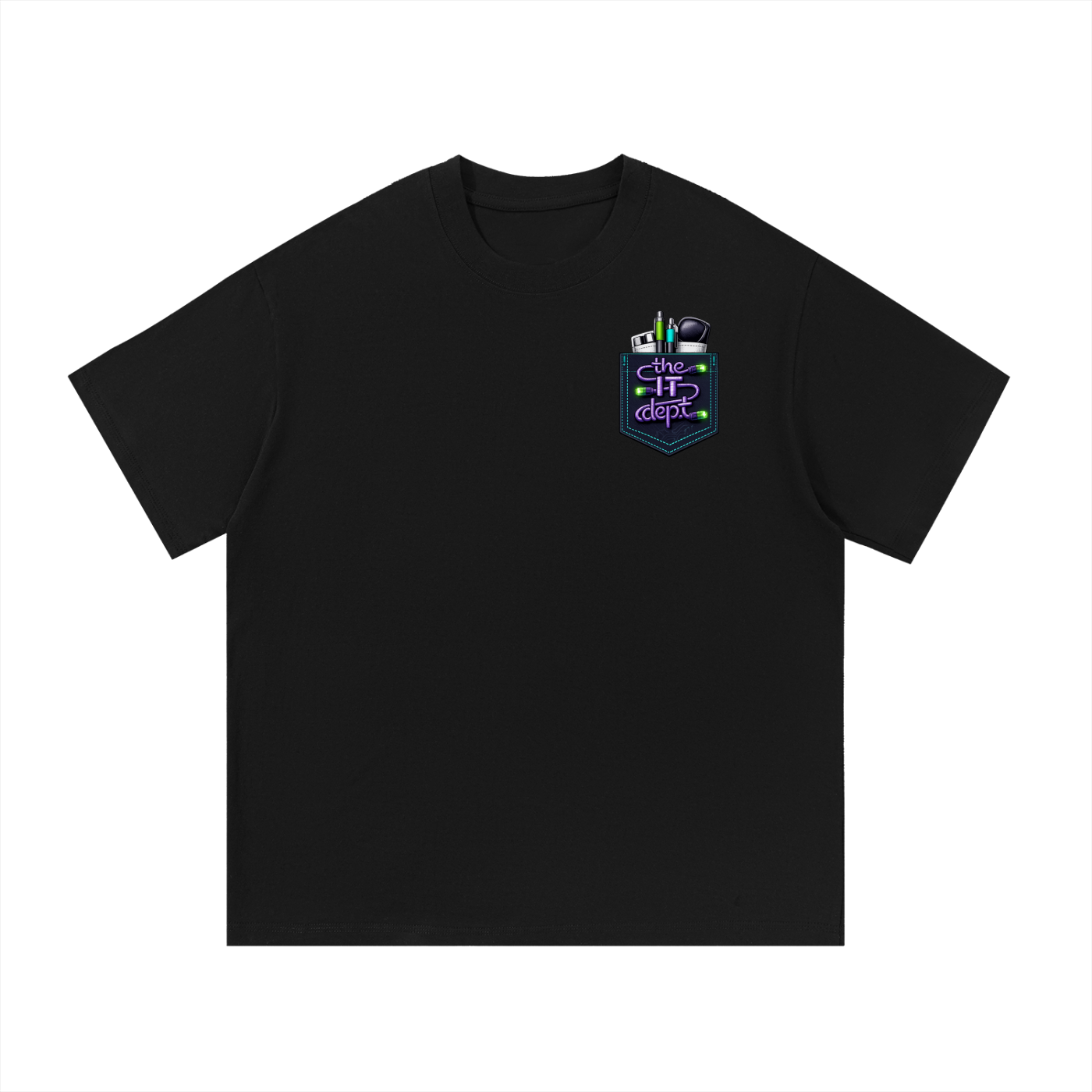 the it dept printed pocket