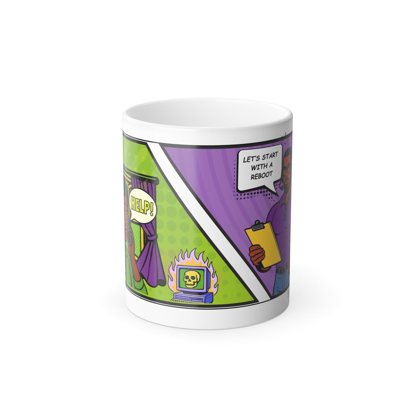 reboot color morphing mug, 11oz