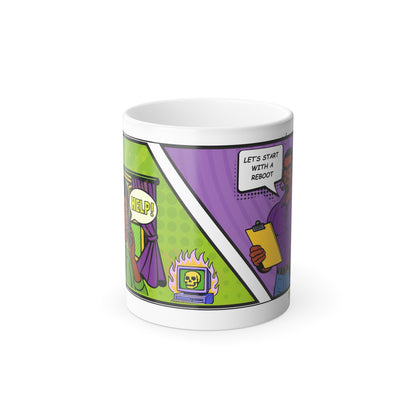 reboot color morphing mug, 11oz