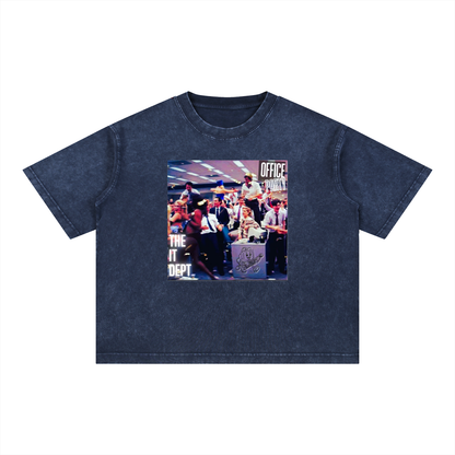 the IT dept Mineral Wash Boxy Oversized T-Shirt