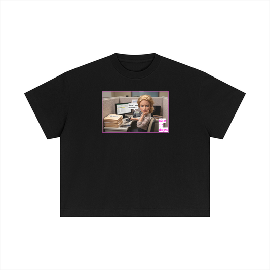 Essential Cotton Boxy Drop Shoulder T-Shirt