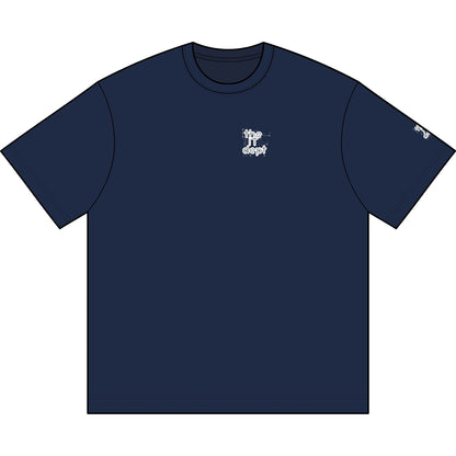 the IT dept Embroidered Logo Oversized Cotton Tee