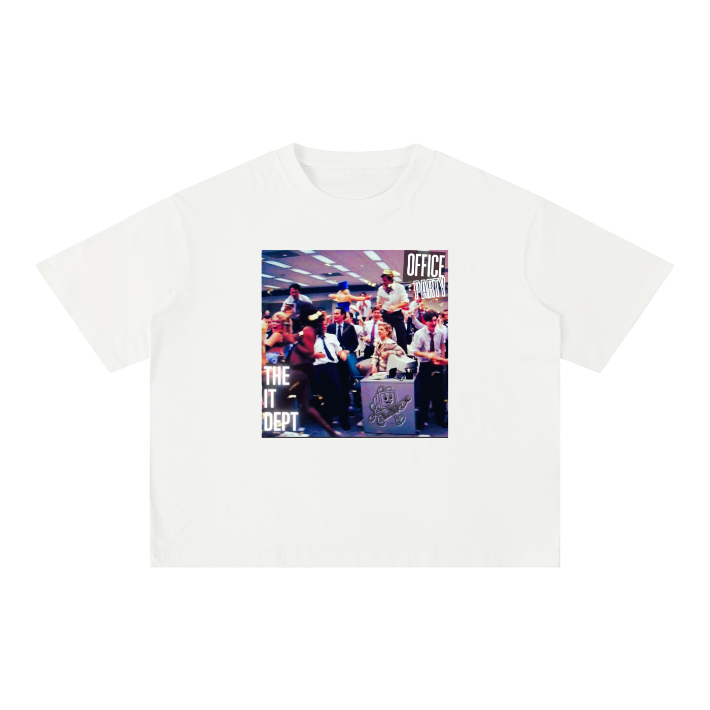 the IT dept Mineral Wash Boxy Oversized T-Shirt