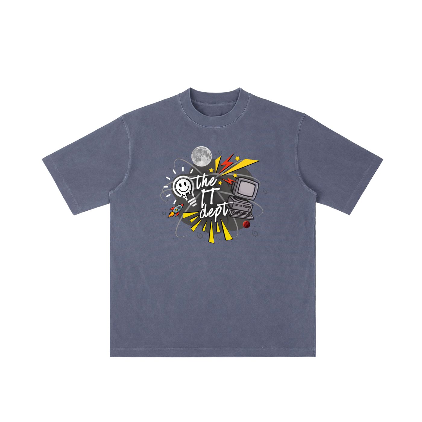 Vintage Wash Drop Shoulder T-shirt