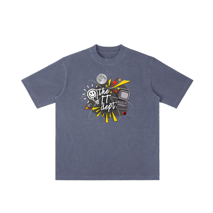 Vintage Wash Drop Shoulder T-shirt