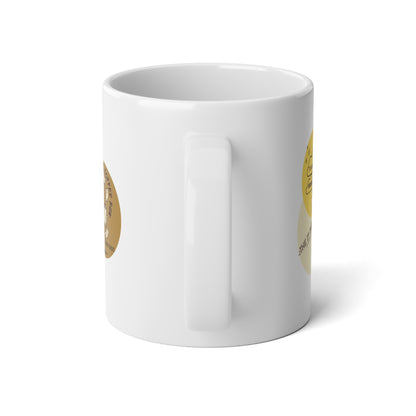 the IT dept Retro Coffee Badge Jumbo Ceramic Mug – 20oz