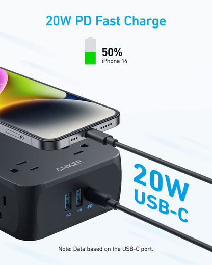 Anker 341 USB Power Strip (11-in-1)