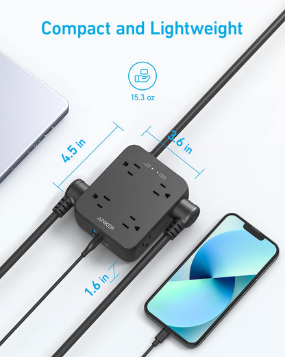 Anker 341 USB Power Strip (11-in-1)
