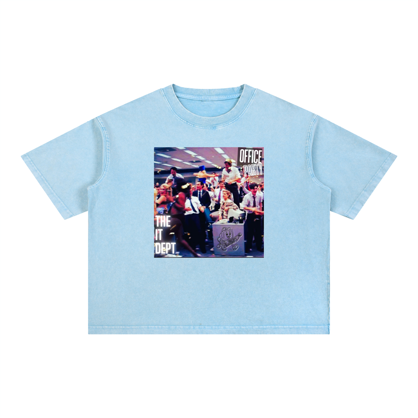 the IT dept Mineral Wash Boxy Oversized T-Shirt