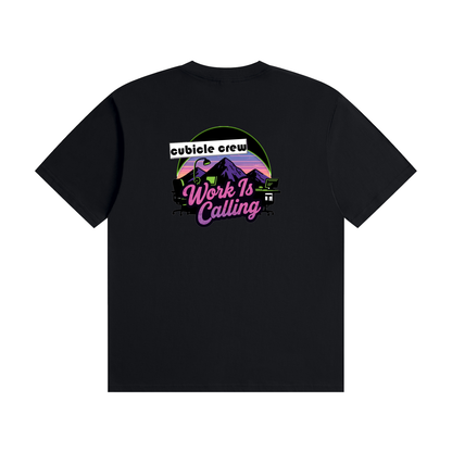 the it dept work is calling unisex tee