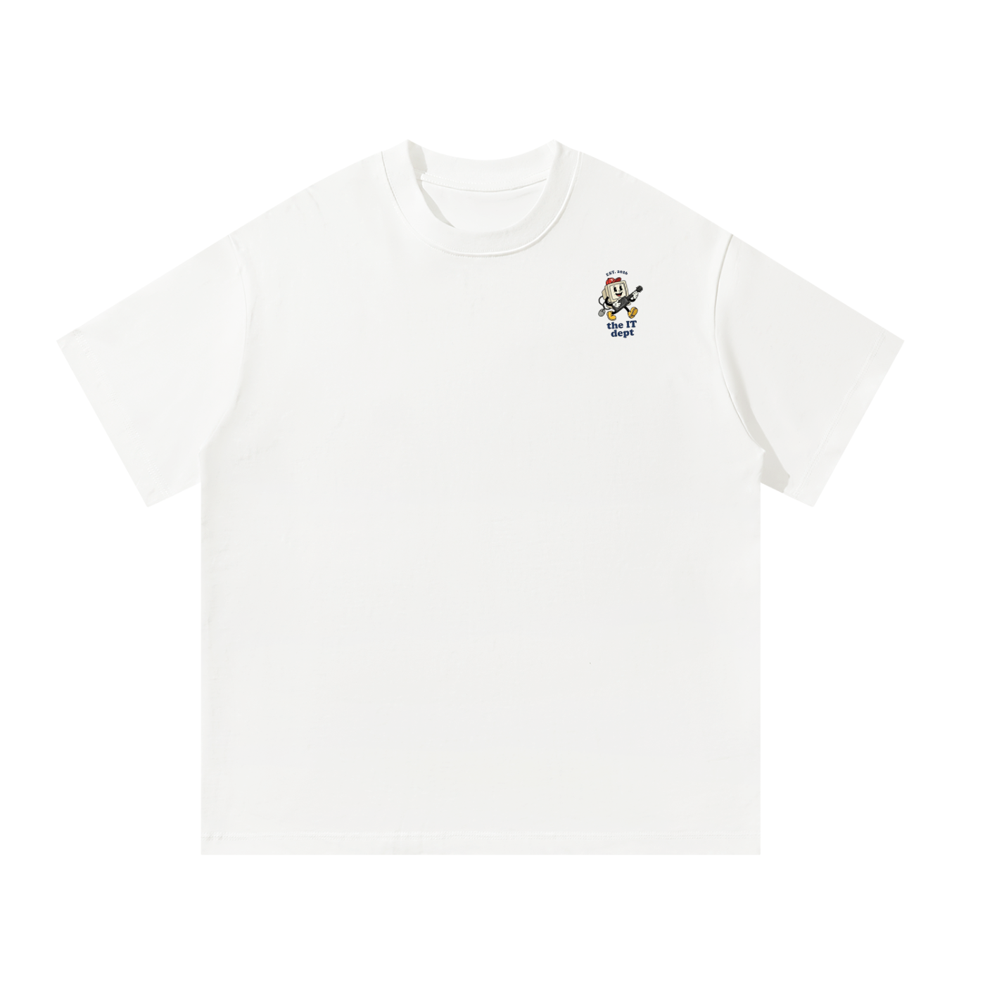 vintage PC rockstar unisex oversized t-shirt