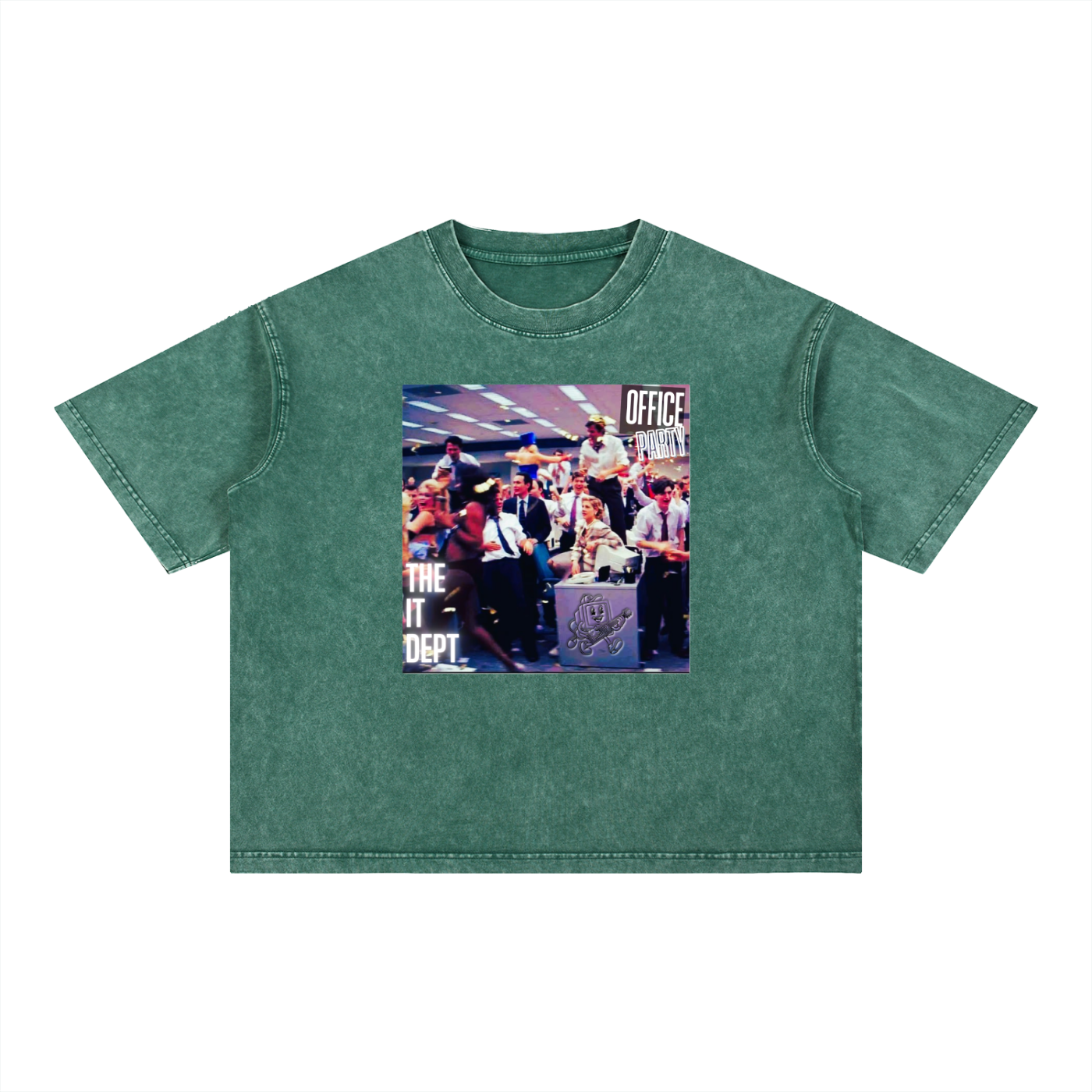 the IT dept Mineral Wash Boxy Oversized T-Shirt