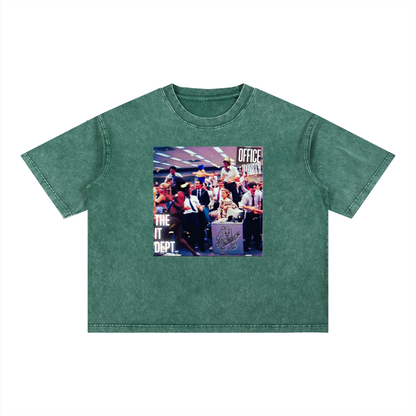 the IT dept Mineral Wash Boxy Oversized T-Shirt